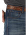 Image #2 - Wrangler Retro Men's Medium Wash Low Rise Relaxed Bootcut Stretch Denim Jeans - Big, Indigo, hi-res