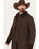 RangeWear by Scully Men's Long Canvas Duster, Walnut, hi-res