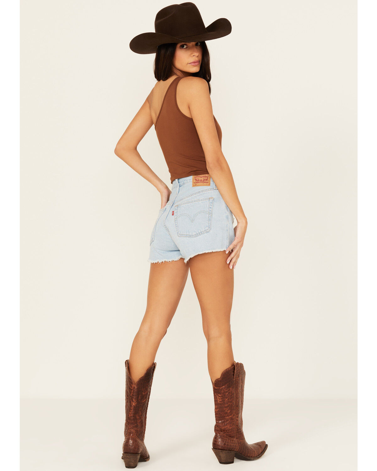 Image #3 - Levi's Women's Light Wash 501 Original Shorts, Light Wash, hi-res