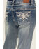 Image #2 - Shyanne Girls' Floral Dreamcatcher Bootcut Jeans, Blue, hi-res
