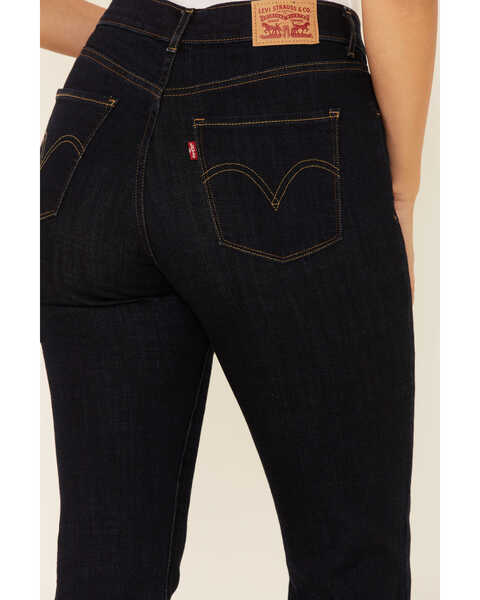 Image #3 - Levi's Women's Dark Wash Classic Bootcut Jeans  , Blue, hi-res