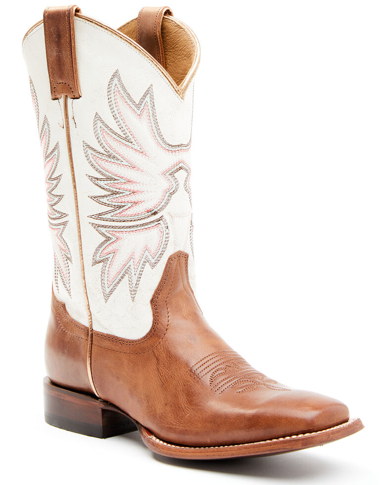 Shyanne Women's Cady Western Boots - Square Toe, Brown, hi-res