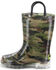 Image #3 - Western Chief Boys' Camo Lighted PVC Rain Boots, Green, hi-res