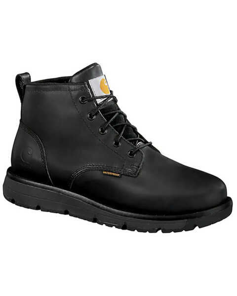 Carhartt Men's Millbrook 5" Waterproof Work Boots - Steel Toe, Black, hi-res