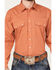 Image #3 - Resistol Men's Diamond Hat Print Long Sleeve Pearl Snap Western Shirt, Coral, hi-res