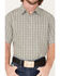 Image #3 - Gibson Men's Cedar Small Plaid Button-Down Western Shirt , Cream, hi-res
