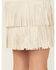 Image #4 - Shyanne Girls' Fringe Skirt, Ivory, hi-res