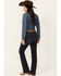 Image #3 - Shyanne Women's Santa Fe Shay Dark Wash Mid Rise Bootcut Riding Jeans, Dark Wash, hi-res