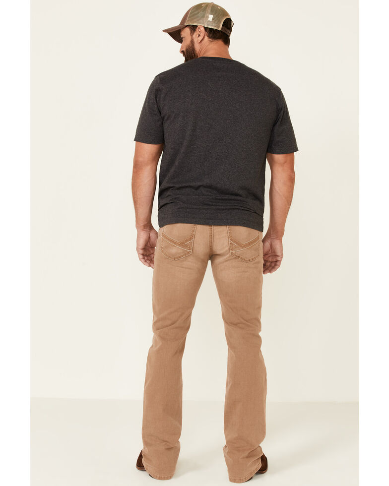 khaki bootcut pants