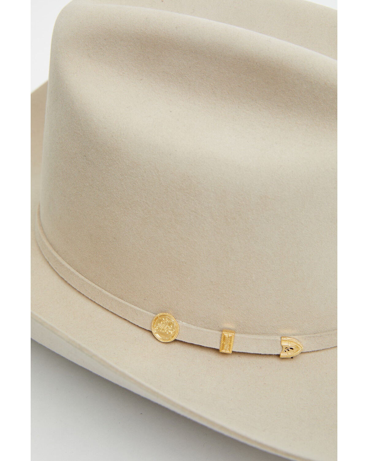 Image #2 - Stetson El Presidente 100X Felt Cowboy Hat, Silver Belly, hi-res