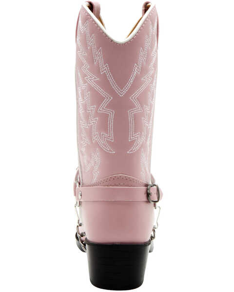 Image #7 - Durango Girls' Western Boots - Round Toe, Pink, hi-res