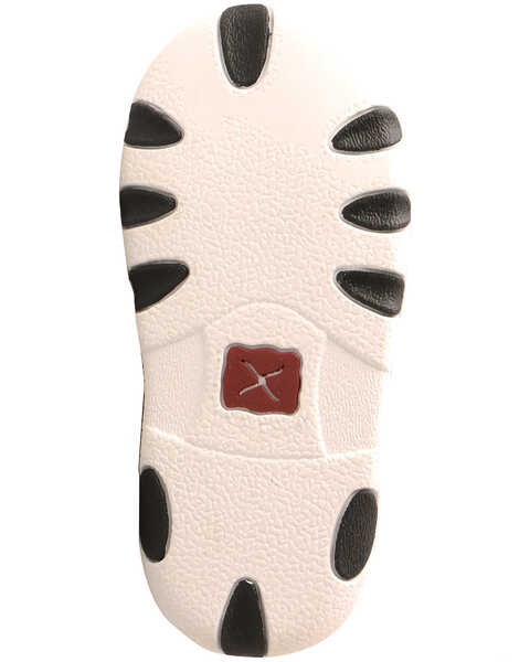 Image #6 - Twisted X Infant Girls' Leopard Print Boots - Moc Toe, Tan, hi-res