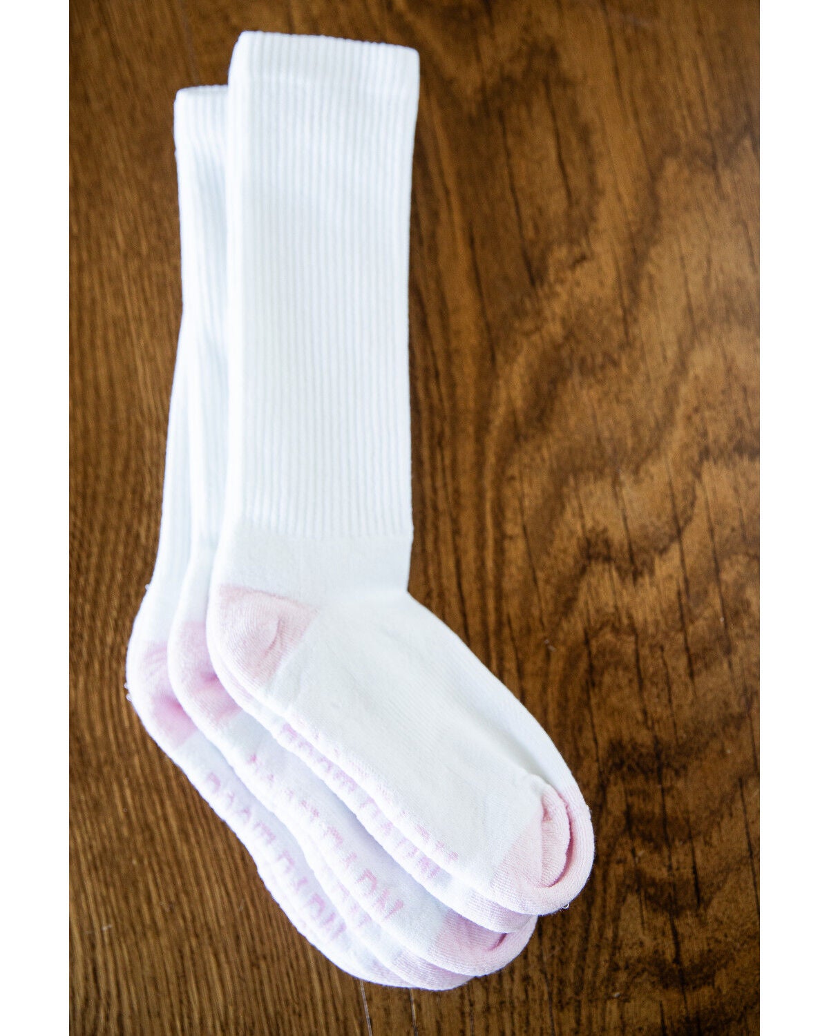 Boot Barn Women's Basic Over The Calf Sock Pack - 3 Pack, White, hi-res