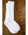 Image #1 - Boot Barn Women's Basic Over The Calf Sock Pack - 3 Pack, White, hi-res