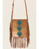 Shyanne Women's Hair-On Crossbody Bag, Brown, hi-res