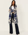 Image #1 - Outback Trading Co Women's Nora Cardigan , Navy, hi-res