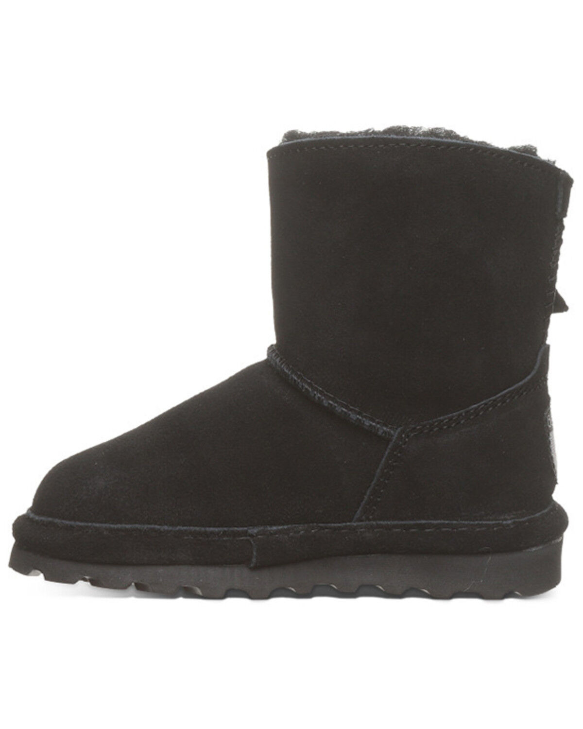 Image #3 - Bearpaw Toddler Girls' Isabelle Casual Boots, Black, hi-res