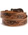 Image #3 - Tony Lama Men's Western Ride Leather Belt - Reg & Big, Tan, hi-res