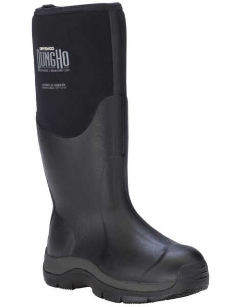 Image #1 - Dryshod Men's Dungho Barnyard Tough Boots, Black, hi-res