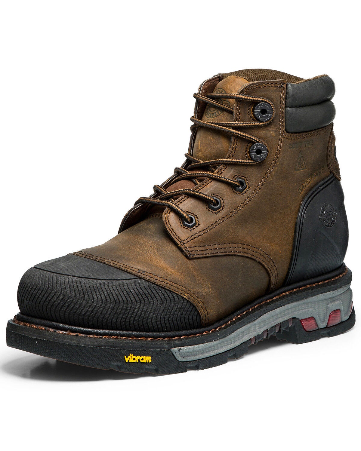 Justin Men's Warhawk Waterproof Work Boot Composite Toe