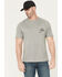 Image #2 - Ariat Men's Rebar Cotton Strong Hardhead Short Sleeve Work T-Shirt, Grey, hi-res