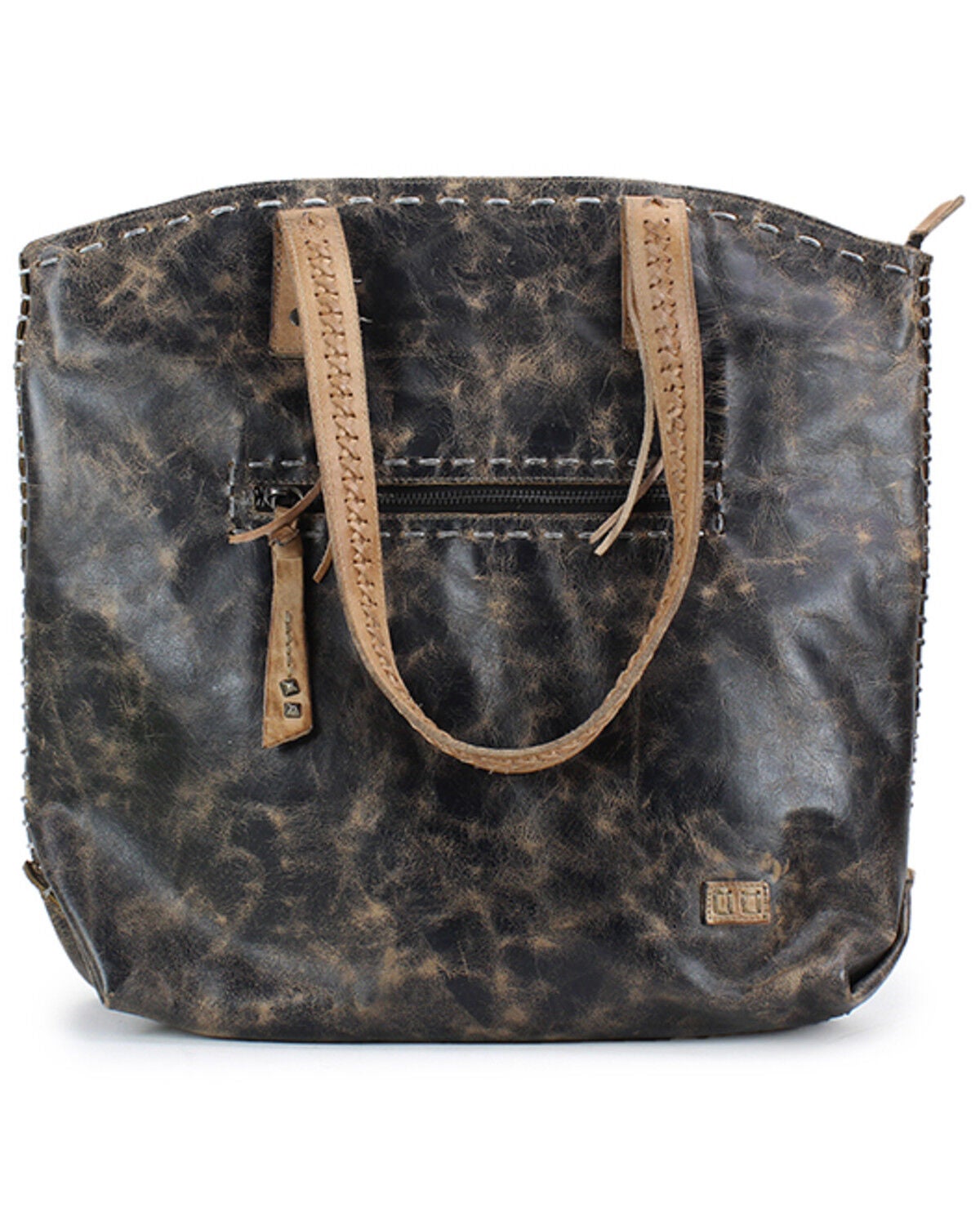 Image #1 - Bed Stu Women's Barra II Tote Bag, Black, hi-res