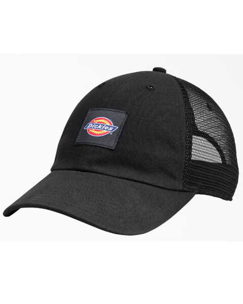 Dickies Men's Washed Canvas Baseball Hat, Black, hi-res