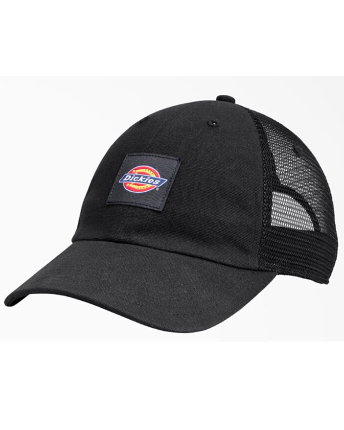 Image #1 - Dickies Men's Washed Canvas Ball Cap, Black, hi-res