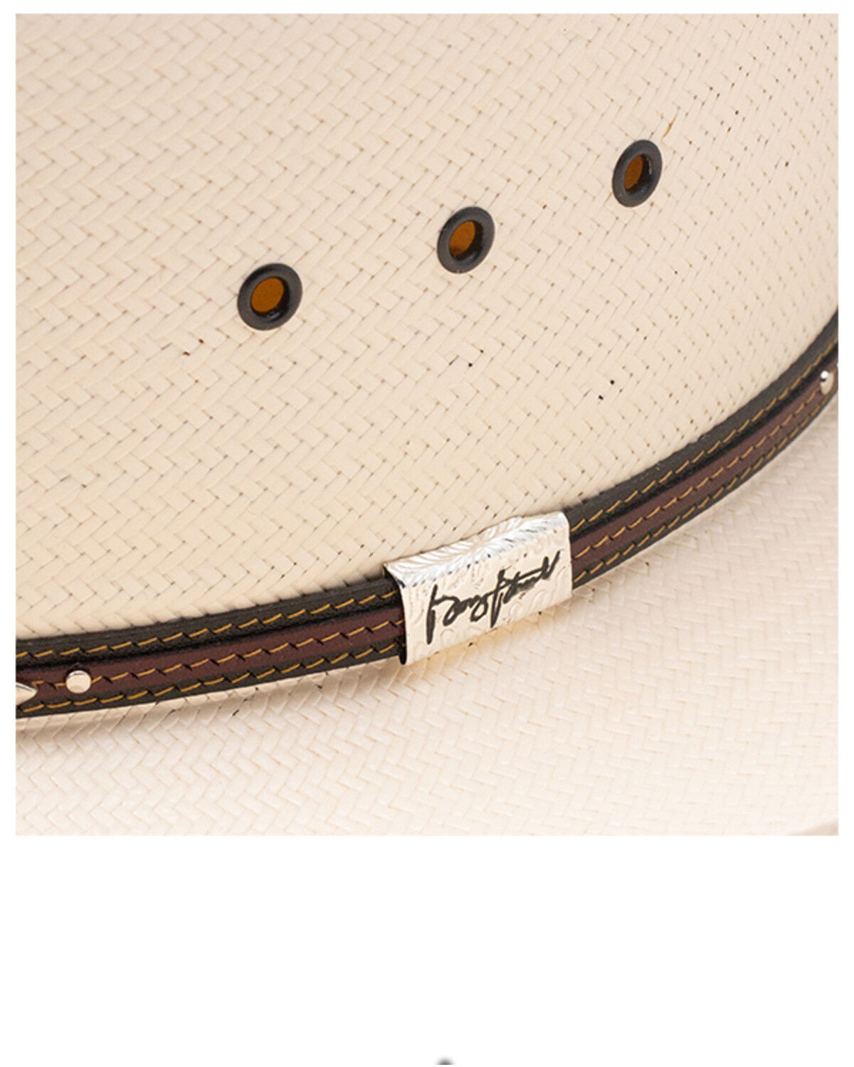 Image #3 - George Strait by Resistol Kingman 10X Straw Cowboy Hat, Natural, hi-res