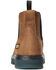 Ariat Men's Turbo Chelsea Waterproof Work Boots - Soft Toe, Brown, hi-res