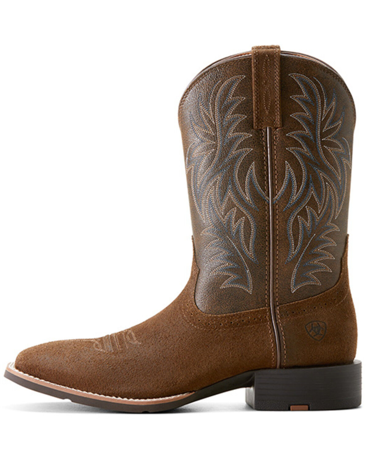 Image #2 - Ariat Men's Sport Performance Western Boots - Broad Square Toe, Brown, hi-res