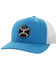 Image #1 - Hooey Men's Primo Logo Embroidered Trucker Cap, Blue, hi-res