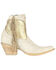 Image #2 - Yippie Ki Yay By Old Gringo Women's Leylani Bone Western Fashion Booties - Snip Toe , Natural, hi-res