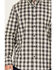 Image #3 - Cody James Men's Palamino Plaid Print Long Sleeve Button-Down Stretch Western Shirt - Big, Black, hi-res