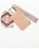 Image #2 - Wrangler Southwestern Print Keychain Coin Wallet, Pink, hi-res
