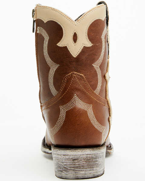 Image #5 - Caborca Silver by Liberty Black Women's Mossil Fashion Booties - Snip Toe , Tan, hi-res