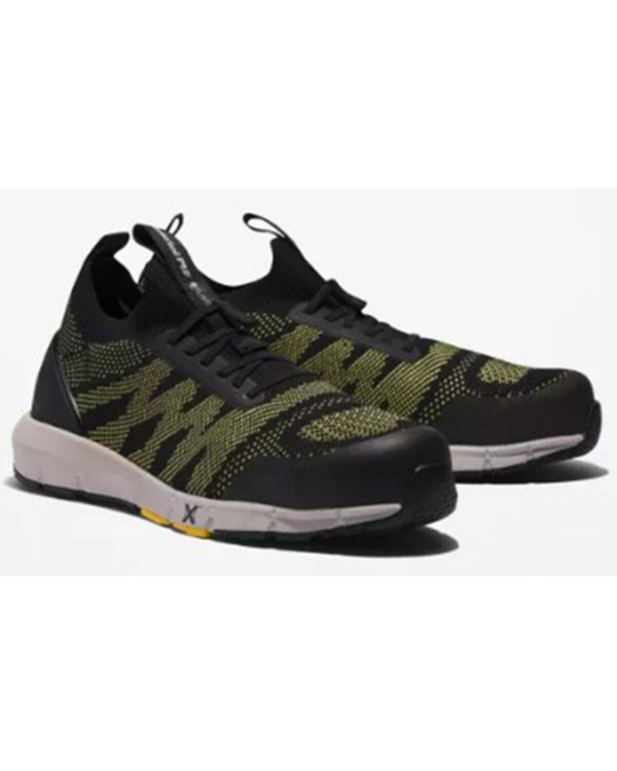 Image #1 - Timberland PRO Men's Radius Knit Lace-Up Work Shoe - Composite Toe, Black, hi-res