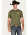 Image #1 - NRA Men's Freedom Isn't Free Short Sleeve Graphic T-Shirt, Olive, hi-res