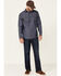 Cody James Men's FR Denim Long Sleeve Work Shirt , Indigo, hi-res