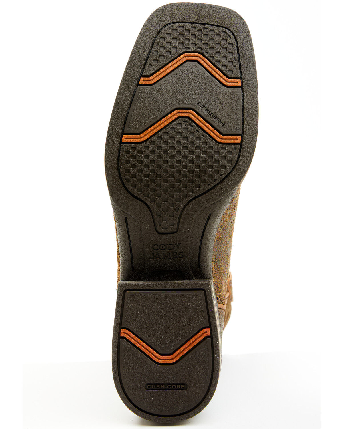 Image #7 - Cody James Cush Core® Men's Honcho Performance Western Boots - Broad Square Toe, Brown, hi-res