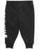 Image #2 - Carhartt Toddler Boys' Logo Fleece Sweatpants, Black, hi-res