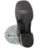 Image #7 - Ferrini Men's Ostrich Patchwork Exotic Western Boots - Broad Square Toe, Black, hi-res
