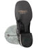 Image #7 - Ferrini Men's Ostrich Patchwork Exotic Western Boots - Broad Square Toe , Black, hi-res