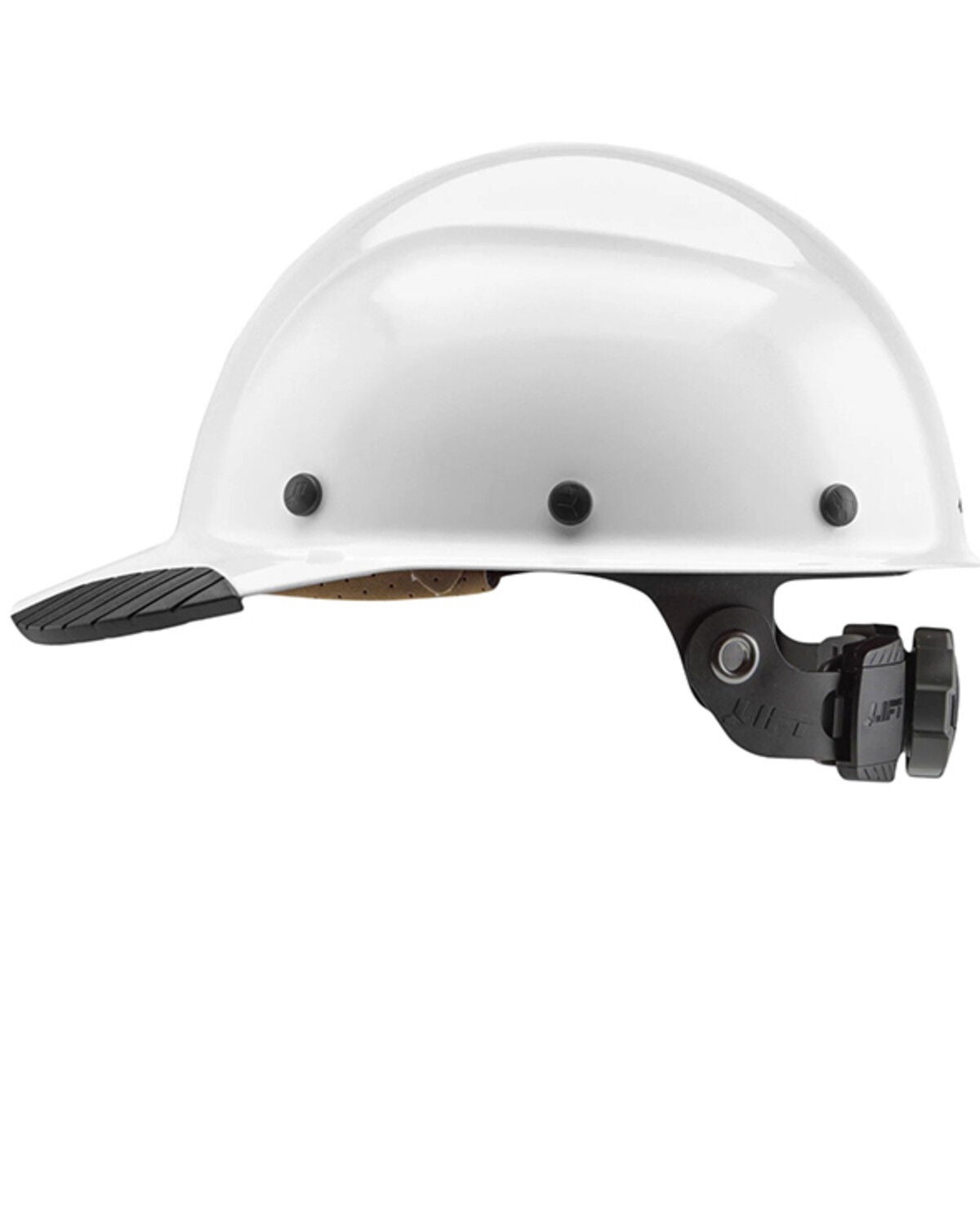 Image #1 - Lift Safety DAX Carbon Fiber White Cap Style Hard Hat, White, hi-res
