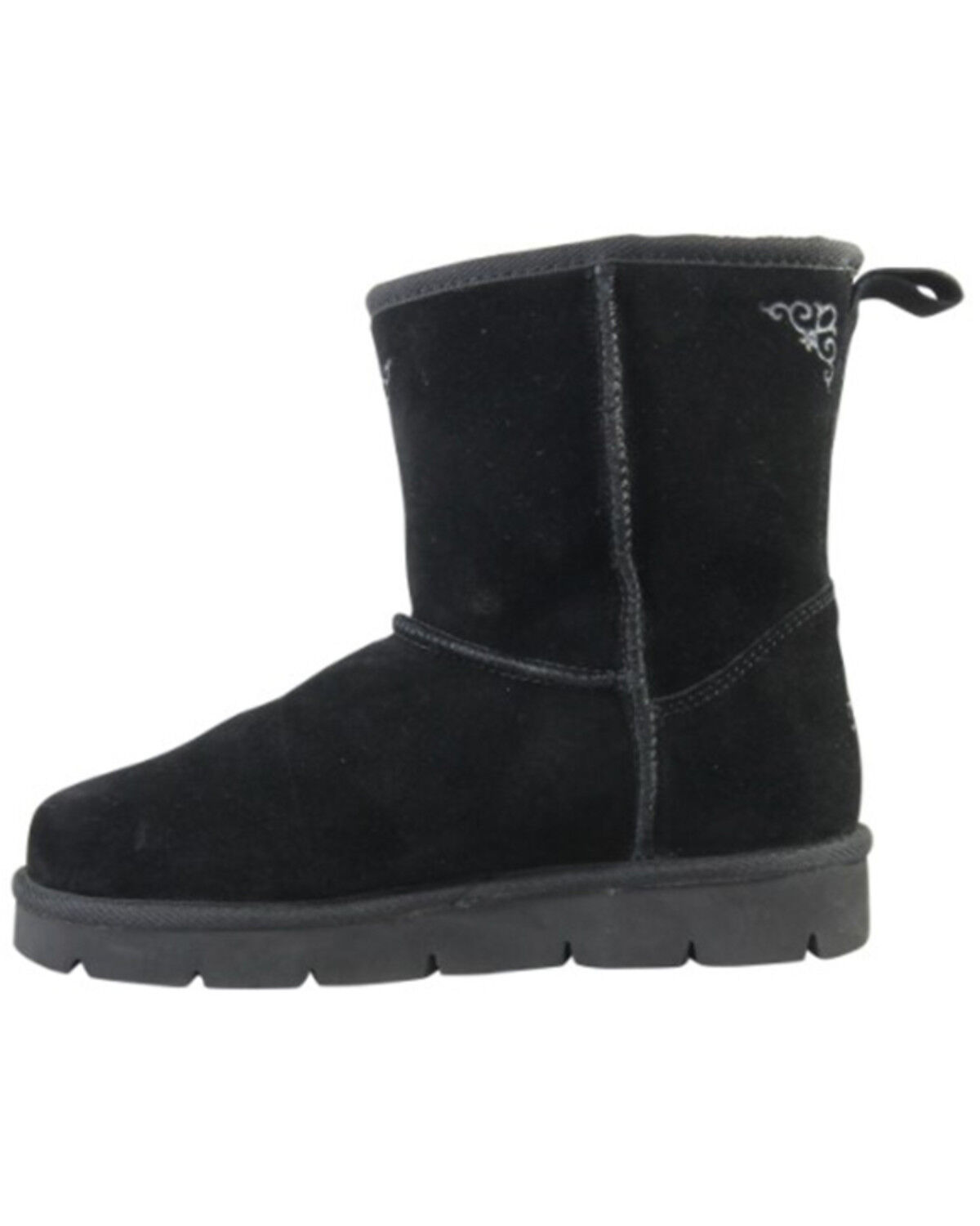 Image #3 - Superlamb Women's Argali 7.5" Suede Leather Pull On Casual Boots - Round Toe, , hi-res