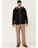 Image #2 - Hawx Men's Pro Elements Zip-Front Hooded Poly-Shell Work Jacket, Black, hi-res