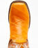 Image #6 - Dan Post Men's Buttercup Eel Exotic Western Boots - Broad Square Toe, Brown, hi-res