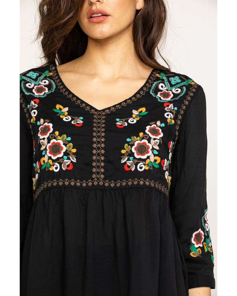 Studio West Women S Embroidered Peasant Blouse Sheplers