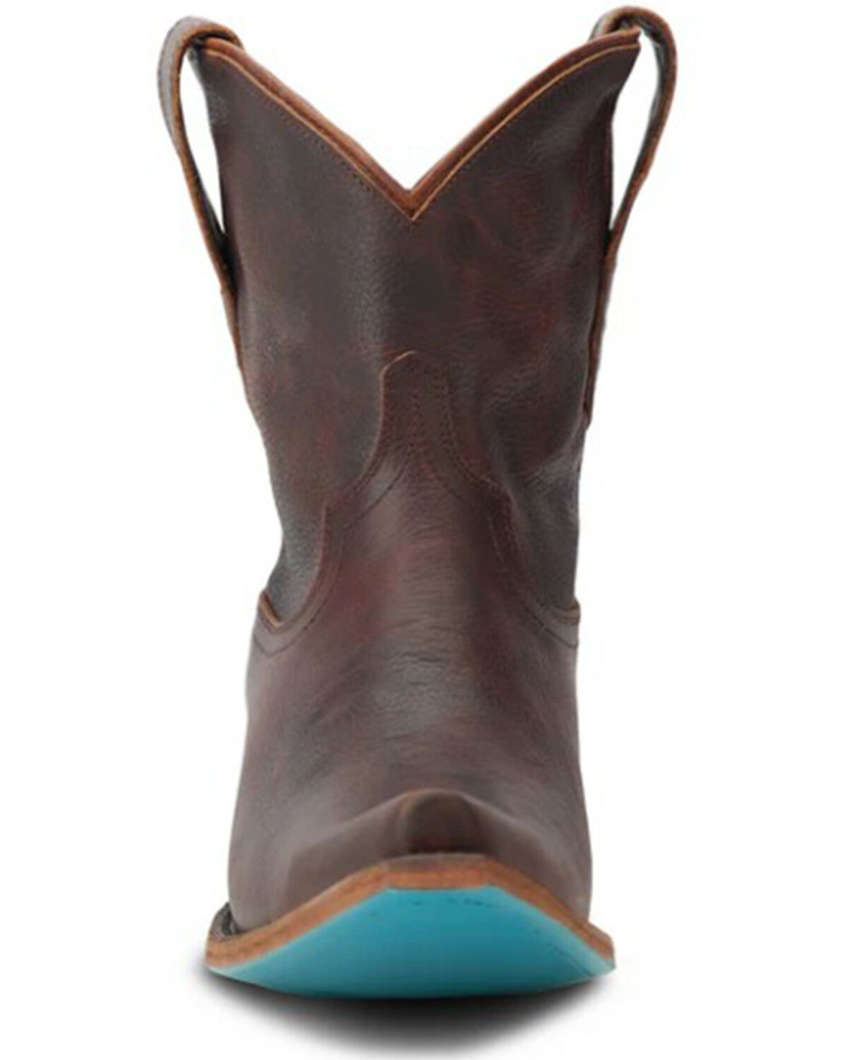 Image #4 - Lane Women's Emma Jane Western Booties - Snip Toe, Cognac, hi-res