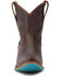 Image #4 - Lane Women's Emma Jane Western Booties - Snip Toe, Cognac, hi-res